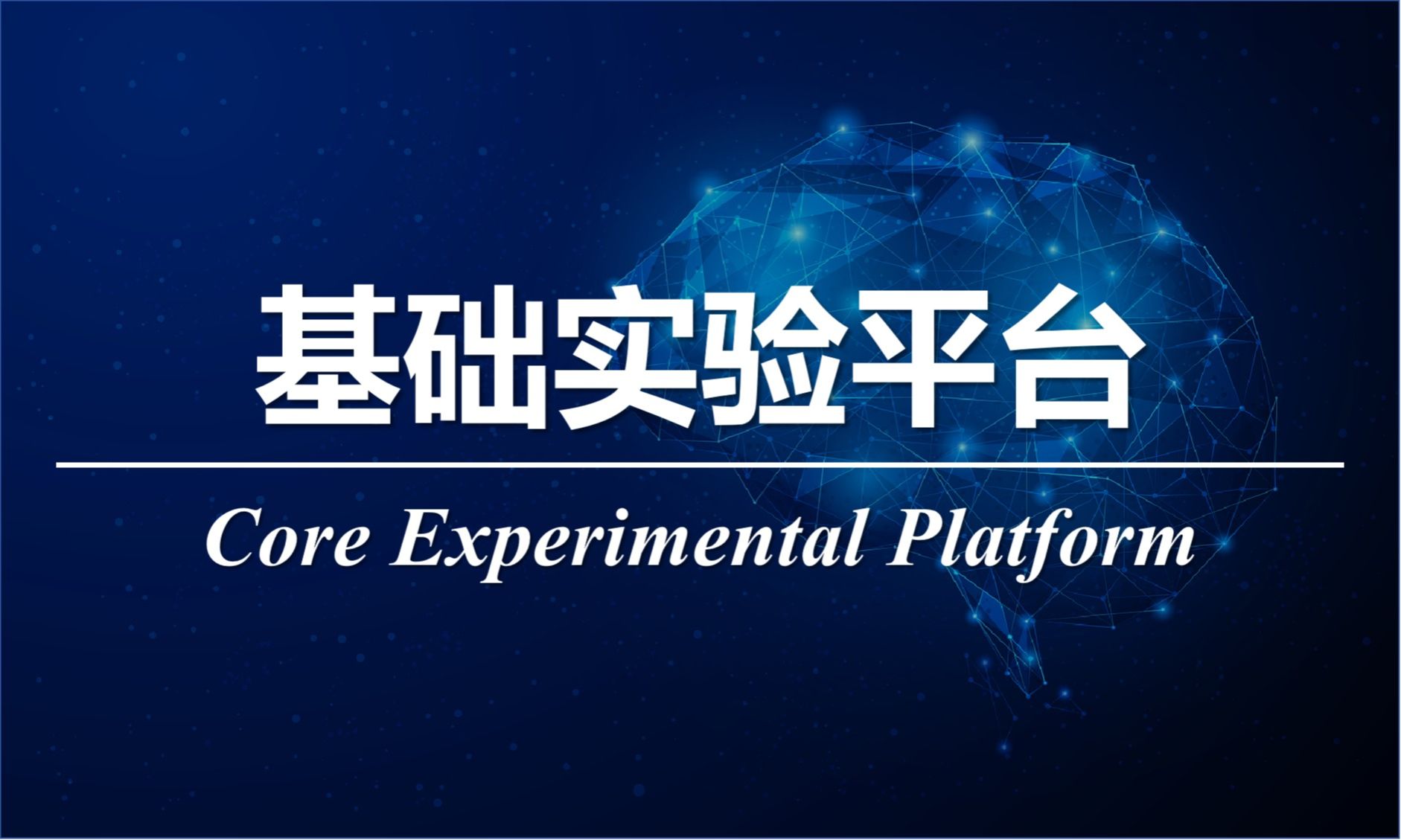基础实验平台
