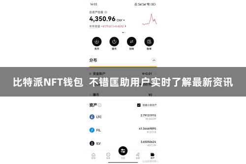 比特派NFT钱包 不错匡助用户实时了解最新资讯