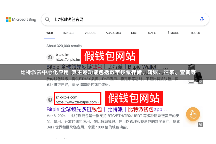 比特派去中心化应用 其主邀功能包括数字钞票存储、转账、往来、查询等